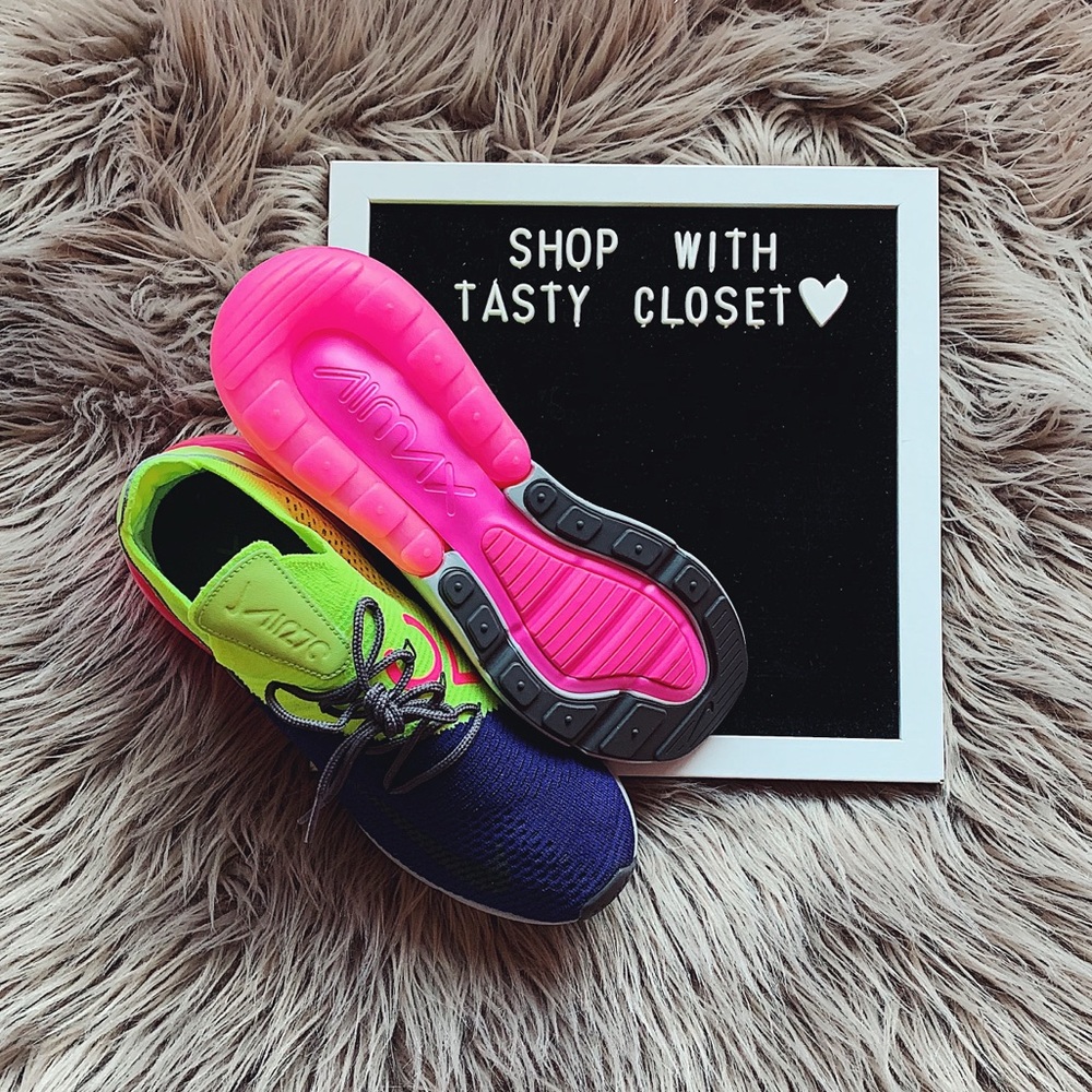 Nike air max 270 flyknit sneakers - Picture 4 of 7